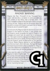 Magnus' Warning